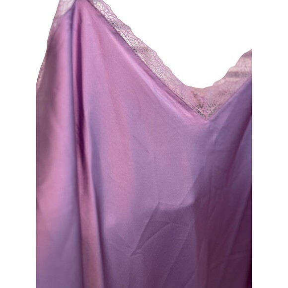International Concepts Babydoll Chemise Lingerie Purple Strappy Sexy Plus XXL - Picture 9 of 14